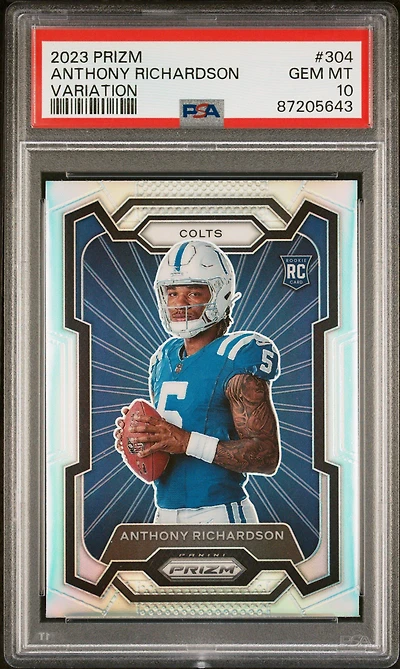2023 Panini Prizm 304 Anthony Richardson Variation PSA