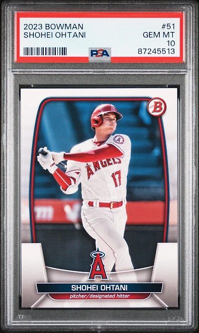 2023 Bowman 51 Shohei Ohtani PSA 10