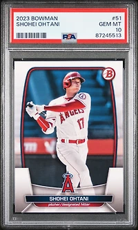 2023 Bowman 51 Shohei Ohtani PSA 10