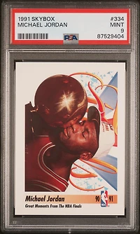 1991 Skybox 334 Michael Jordan PSA 9