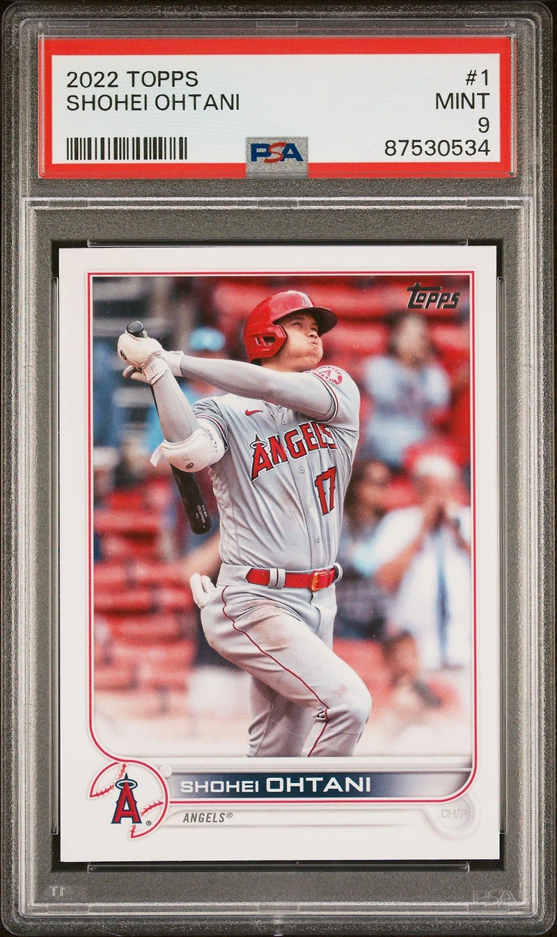 2022 Topps 1 Shohei Ohtani PSA 9