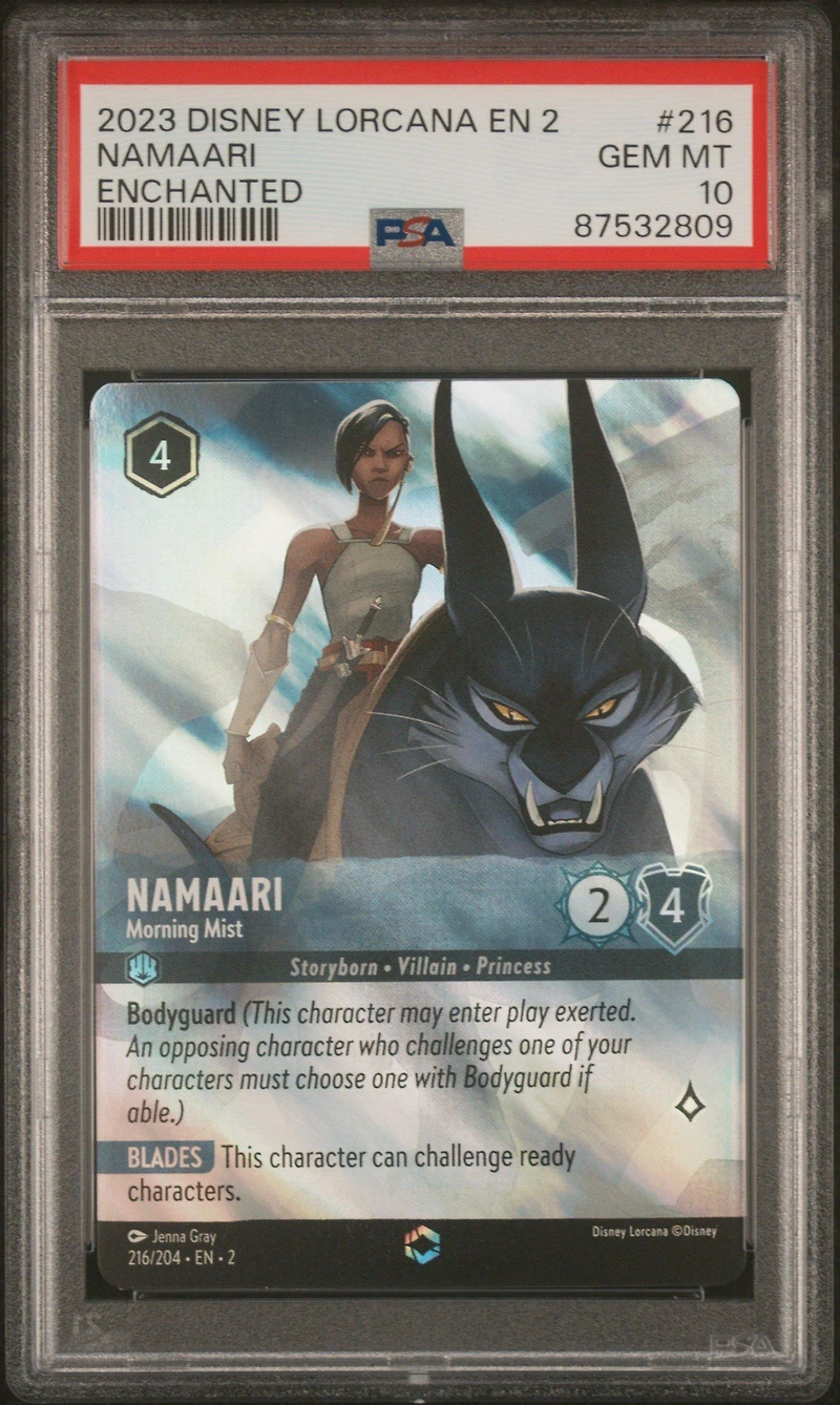 2023 Disney Lorcana En 2-rise Of The Floodborn 216 Namaari