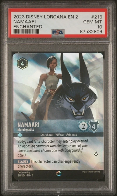 2023 Disney Lorcana En 2-rise Of The Floodborn 216 Namaari