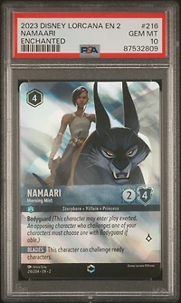 2023 Disney Lorcana En 2-rise Of The Floodborn 216 Namaari