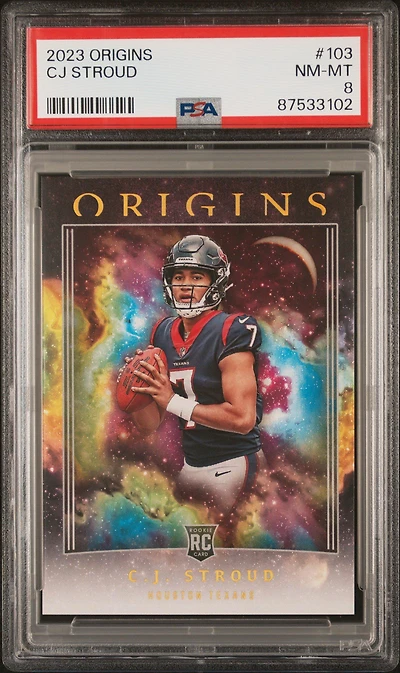 2023 Panini Origins 103 Cj Stroud PSA 8