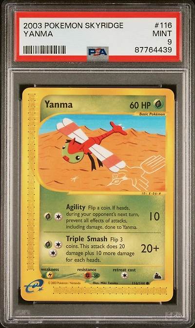 2003 Pokemon Skyridge 116 Yanma PSA
