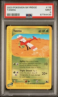 2003 Pokemon Skyridge 116 Yanma PSA
