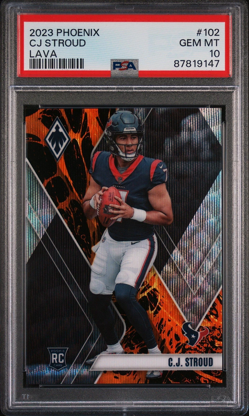 2023 Panini Phoenix 102 Cj Stroud PSA 10