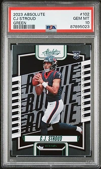 2023 Panini Absolute 102 Cj Stroud PSA