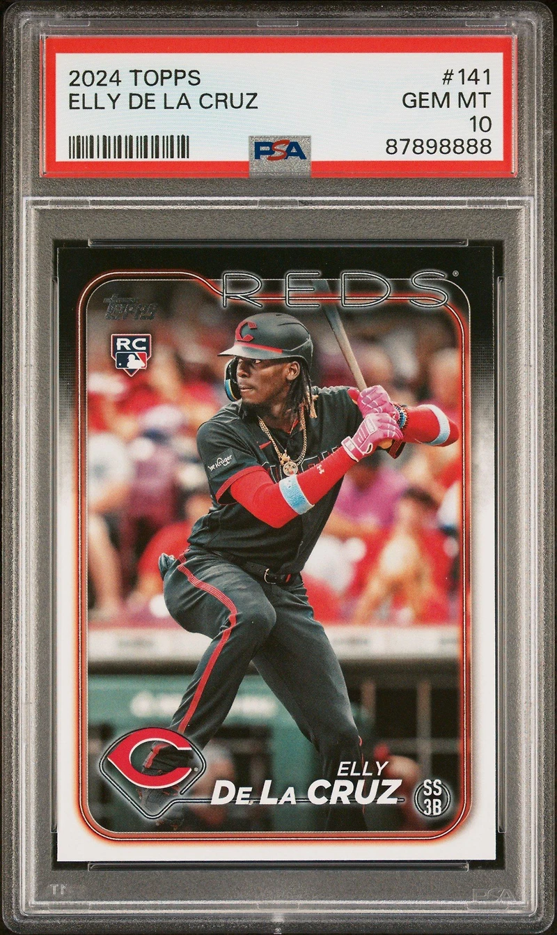 2024 Topps 141 Elly De La Cruz PSA