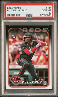 2024 Topps 141 Elly De La Cruz PSA