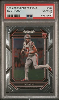 2023 Panini Prizm Draft Picks 102 Cj Stroud PSA