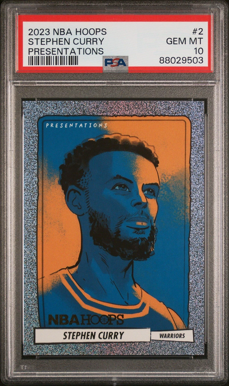 2023 Panini Nba Hoops Presentations 2 Stephen Curry PSA 10