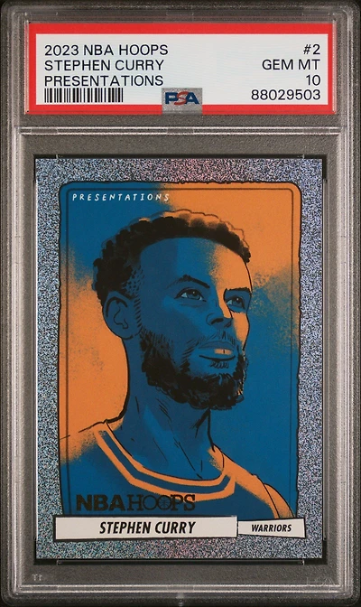 2023 Panini Nba Hoops Presentations 2 Stephen Curry PSA 10