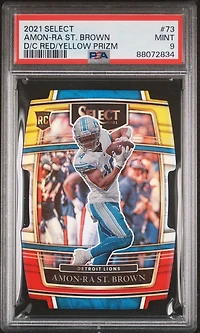 2021 Panini Select 73 Amon PSA 9