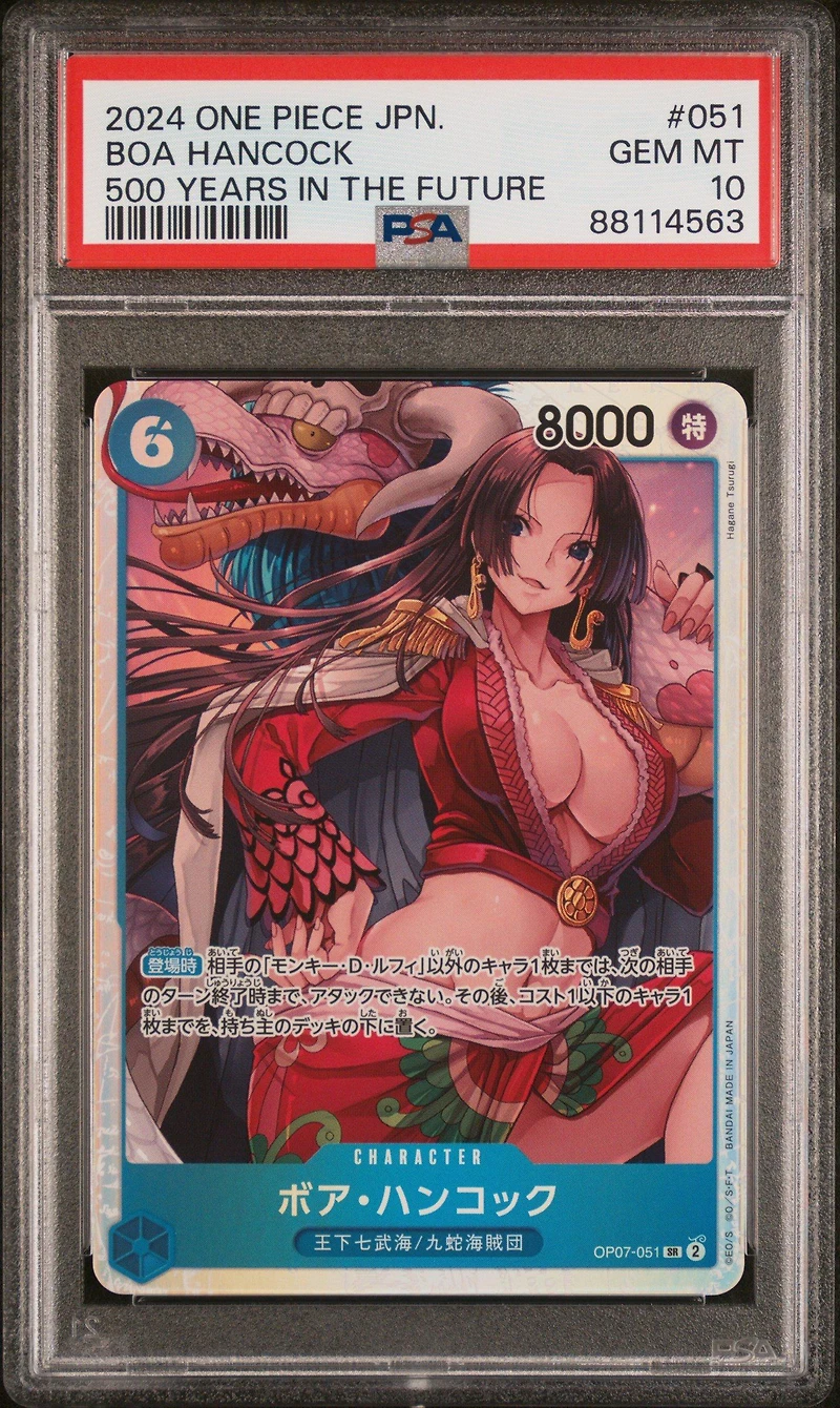 2024 One Piece Japanese 500 Years In The Future Boa Hancock PSA 10