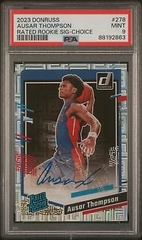 2023 Panini Donruss 278 Ausar Thompson PSA 9