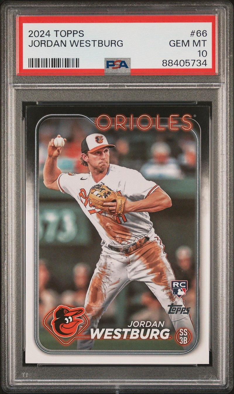 2024 Topps 66 Jordan Westburg PSA 10