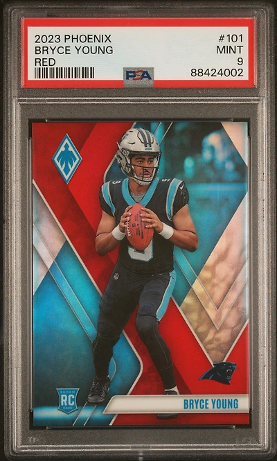 2023 Panini Phoenix 101 Bryce Young Red PSA 9