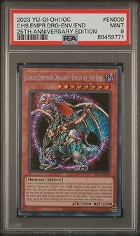 2023 Yu-gi-oh! Invasion Of Chaos 25th Anniversary Edition En000 Chs.empr.drg PSA 9