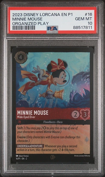 2023 Disney Lorcana En P1-promo 16 Minnie Mouse