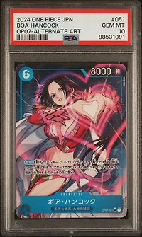 2024 One Piece Japanese 500 Years In The Future Boa Hancock Alternate Art PSA 10