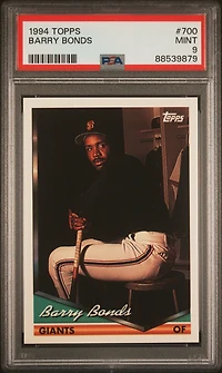 1994 Topps 700 Barry Bonds PSA 9