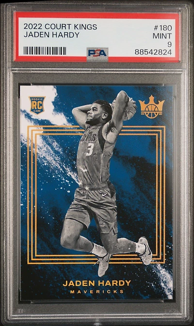 2022 Panini Court Kings 180 Jaden Hardy PSA 9