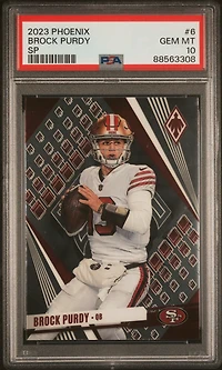 2023 Panini Phoenix 6 Brock Purdy Sp PSA 10