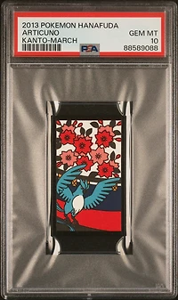 2013 Pokemon Hanafuda Kanto  Articuno March PSA 10