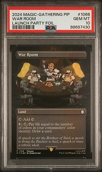 2024 Magic The Gathering Fallout 1068 War Room PSA 10