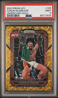 2023 Panini Prizm Ufc 125 Conor Mcgregor PSA 9