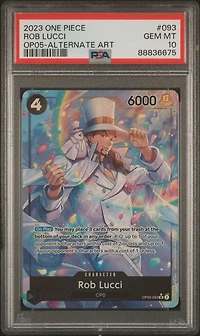 2023 One Piece Awakening Of The New Era 093 Rob Lucci PSA 10