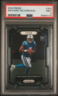 2023 Panini Prizm 343 Anthony Richardson PSA
