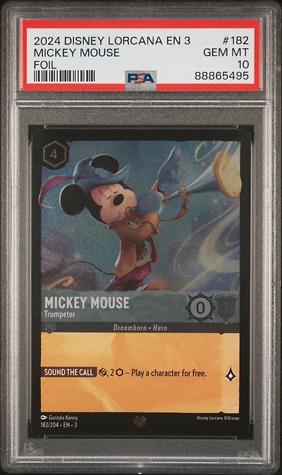 2024 Disney Lorcana En 3-into The Inklands Mickey Mouse