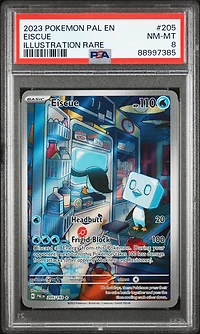 2023 Pokemon Pal En-paldea Evolved 205 Eiscue PSA 8