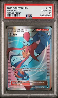 2016 Pokemon Xy Breakpoint 122 Fa/skyla PSA 10