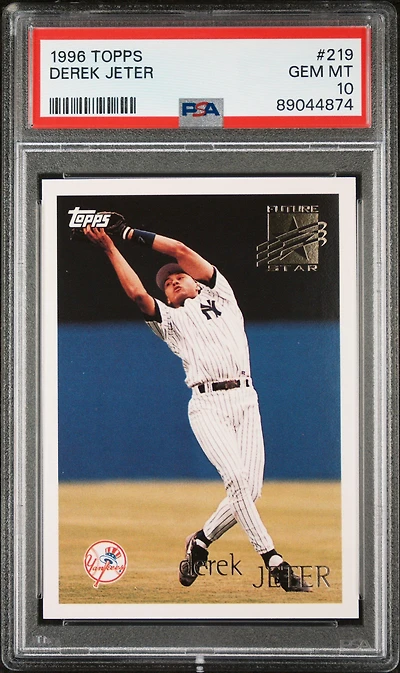 1996 Topps 219 Derek Jeter PSA 10