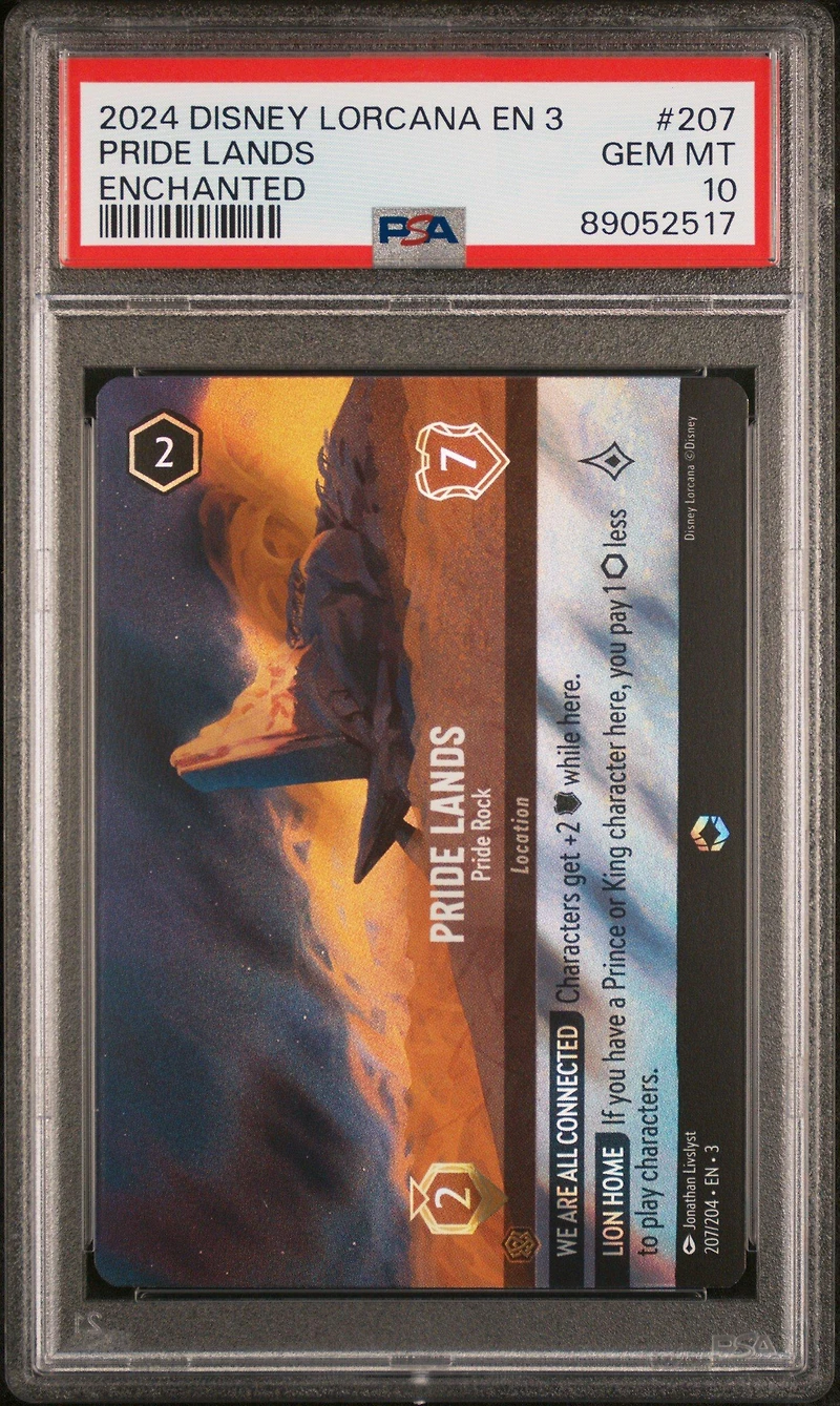 2024 Disney Lorcana En 3-into The Inklands 207 Pride Lands