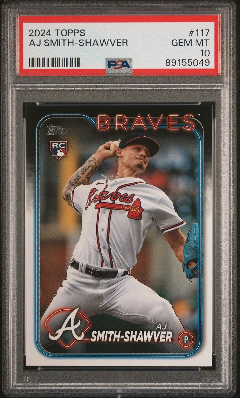 2024 Topps 117 Aj Smith PSA 10