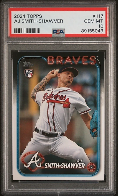 2024 Topps 117 Aj Smith PSA 10