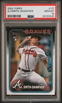 2024 Topps 117 Aj Smith PSA 10