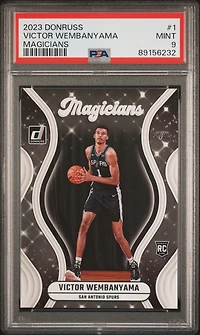 2023 Panini Donruss Magicians 1 Victor Wembanyama PSA
