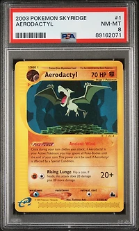 2003 Pokemon Skyridge 1 Aerodactyl PSA