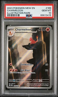2023 Pokemon Mew En-151 169 Charmeleon PSA