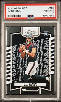2023 Panini Absolute 102 Cj Stroud PSA 10