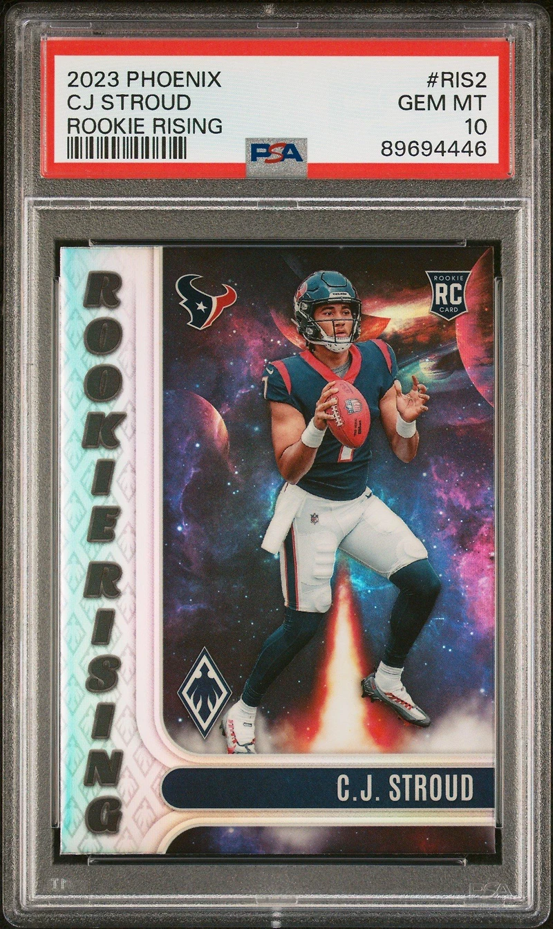 2023 Panini Phoenix Rookie Rising Ris2 Cj Stroud PSA 10