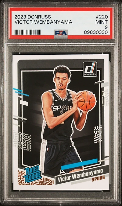 2023 Panini Donruss 220 Victor Wembanyama PSA