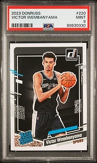 2023 Panini Donruss 220 Victor Wembanyama PSA