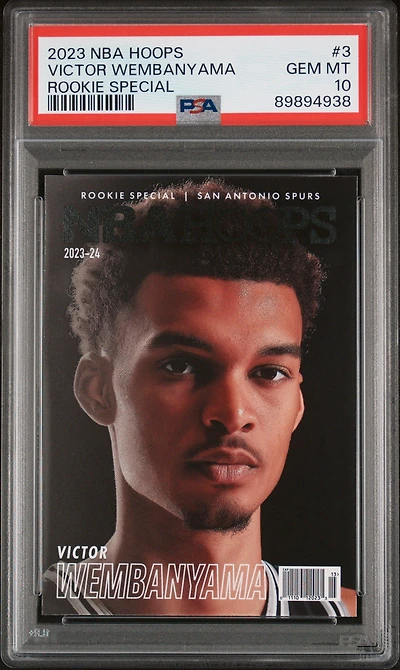 2023 Panini Nba Hoops Rookie Special 3 Victor Wembanyama PSA 10